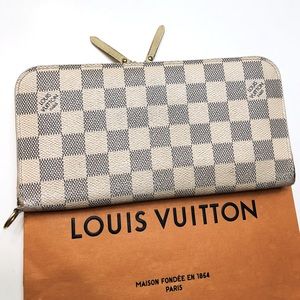 ❤️GENUINE LOUIS VUITTON Damier Azur Insolite Wallet